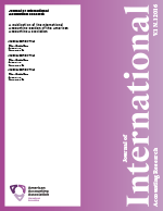 Journal of International Accounting Research
